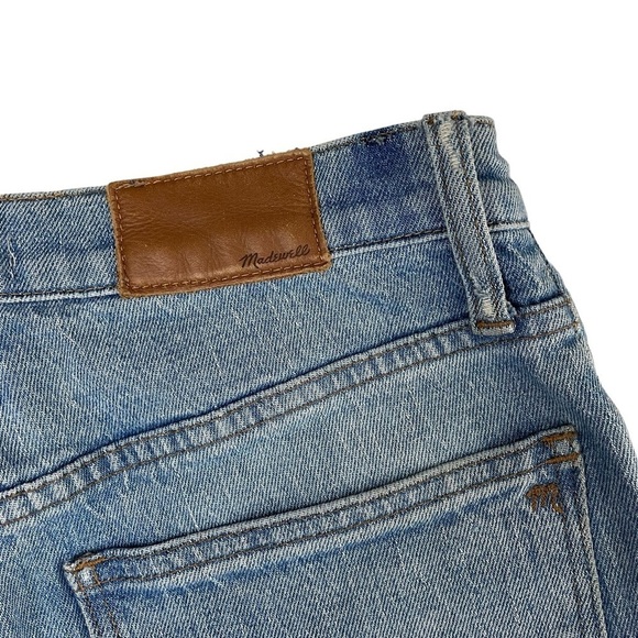 Madewell Classic Straight Leg Distressed Jeans Sz 28 - Picture 8 of 15